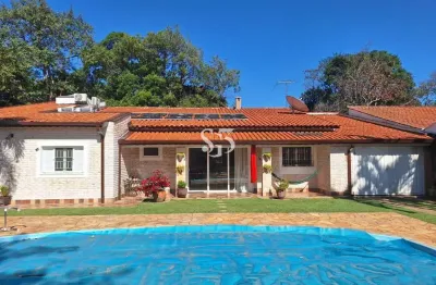 Chácara de luxo em condomínio exclusivo em vinhedo-sp, 3 quartos, 2 suítes, 2 salas, 4 banheiros, 2 vagas, 237m².