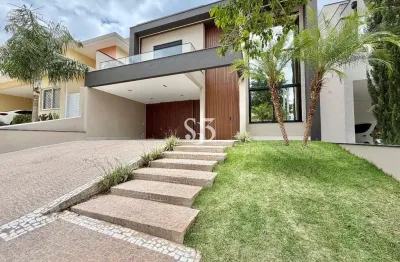 Casa em condomínio de luxo com 3 suítes e 4 vagas em valinhos-sp - imperdível!