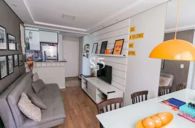 Apartamento à venda em campinas-sp, vila carminha: 2 quartos, 2 salas, 1 banheiro, 1 vaga, 47m². venha conferir!