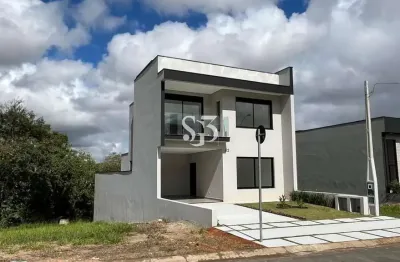 Casa de luxo em condomínio na vila rubens - indaiatuba-sp: 3 quartos, 3 suítes, 2 salas, 4 banheiros, 2 vagas, 224m²!