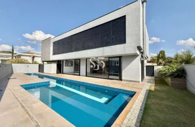 Aluguel de casa de luxo no swiss park - 4 quartos, 463m², r$16.000 - campinas/sp