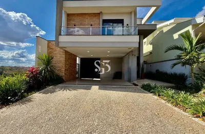 Casa de luxo no swiss park, campinas-sp: 3 quartos, 3 suítes, 3 salas, 5 banheiros, 4 vagas - 232 m². aproveite!