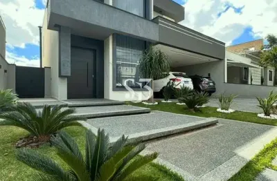 Espetacular casa em condomínio com 4 suítes e 5 vagas no jardim santa rita, indaiatuba-sp: luxo e conforto em 360m²