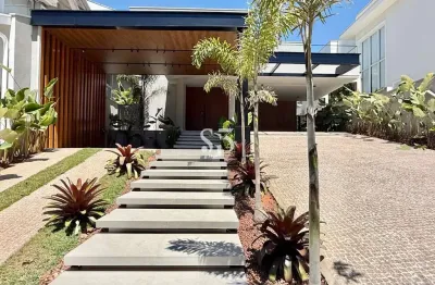 Linda casa moderna em condomínio de alto padrão em valinhos-sp, com 4 suítes. aproveite a localização privilegiada próximo à escola etapa!