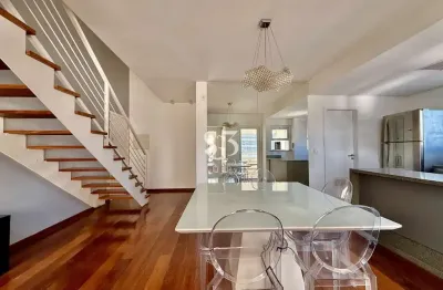 Apartamento de Luxo no Cambuí: 2 suítes, 3 salas, 3 banheiros, 2 vagas de garagem e 104m² - Campinas-SP