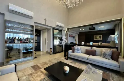 Apartamento de luxo no taquaral - campinas-sp: 3 quartos, 3 suítes, 3 salas, 5 banheiros, 3 vagas. sofisticação e conforto no art house double sky.