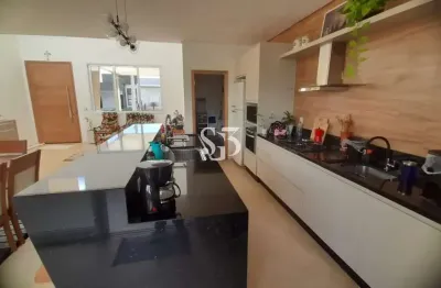 Impecável residência de alto padrão com 3 suítes na vila monte alegre, paulínia-sp: 195m², 4 vagas. venha conhecer!