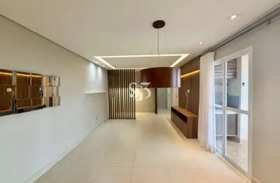 Apartamento para locação em Campinas-SP.2 vagas de garagem, 77m². Deslumbrante com varanda gourmet e vista permanente. Agende a sua visita!