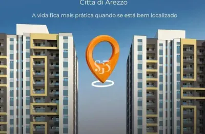 Apartamento com 2 quartos à venda na Avenida dos Pioneiros, 871, Santa Terezinha, Paulínia, 60 m2 por R$ 450.000