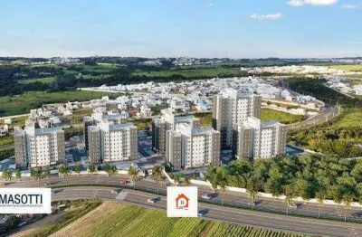 Apartamento de 2 dormitório para locação em indaiatuba condomínio vivere residencial
