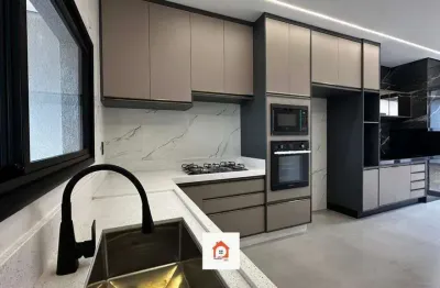 Parque gran reserve – casa moderna à venda com pé direito duplo, 3 suítes e ofurô