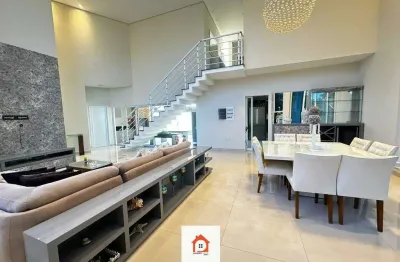 Casa mobiliada com piscina e vista privilegiada – condomínio terra magna