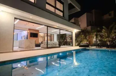 Exclusivo sobrado de alto padrão à venda no jardim maison du parc – 4 suítes, piscina, cinema e energia solar