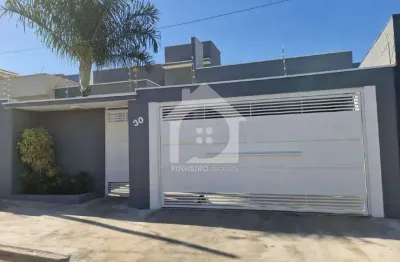 Casa térrea moderna no jardim esplanada i — 3 suítes, área gourmet e localização privilegiada