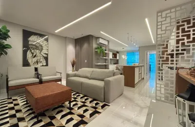 3 suites 3 vagas individuais showroom na meia praia em 72x para pagar