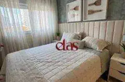 Apartamento com 3 quartos à venda na Rua Ivampa Lisboa, Boqueirão, Santos
