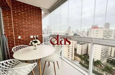 Apartamento com 1 quarto à venda na Rua da Paz, Boqueirão, Santos