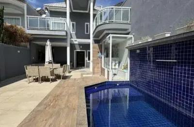 Casa em condomínio fechado com 3 quartos à venda na rua doutor césar cartel villela, recreio dos bandeirantes, rio de janeiro, 247 m2 por r$ 2.200.000