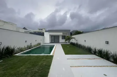 Casa em condomínio fechado com 3 quartos à venda na rua joaquim gomes ferreira, vargem grande, rio de janeiro, 256 m2 por r$ 1.300.000