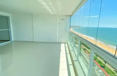 Apartamento de 4 quartos frente mar praia de itaparica - vila velha-es.