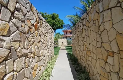 Bangalô de luxo mobiliado em condomínio pé na areia – 3 quartos, espaço gourmet | piscina  e vista mar em serrambi!