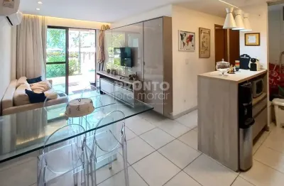 Excelente apartamento mobiliado localizado em porto de galinhas, com 60,93m² de área privativa.