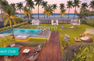 54,80m² de área bem distribuída, localizado na beira mar de piedade