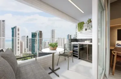 Pré lançamento em boa viagem stúdio com varanda 25 mts.  proximo ao colégio boa viagem.