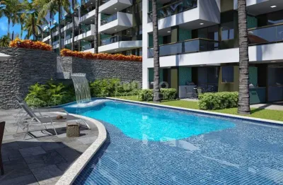 Apartamento na praia dos carneiros, com 64,80m² de área útil.