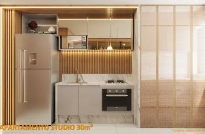 Apartamento 30mts. beira mar de candeias com lazer completo