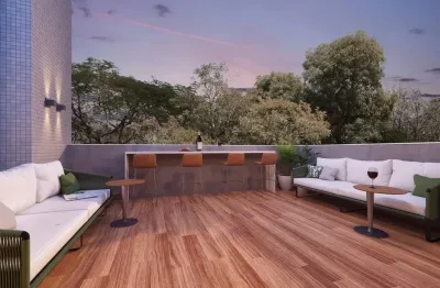 Apartamento alto padrão | 30m² | lazer completo - avenida domingos ferreira | boa viagem