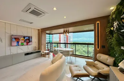 Verano p/ venda - apartamento sofisticado, com projeto assinado por arquiteto e mobília de alto padrão - porteira fechada