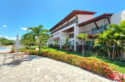 Excelente flat mobiliado na beira mar com excelente localização na praia dos carneiros!