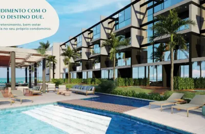 Oportunidade - tropí eco residência em muro alto - rooftop com piscina privativa  - 2 quartos