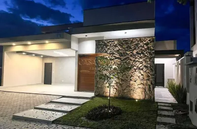 Casa térrea moderna 3 suites em condomínio fechado, taubaté - sp