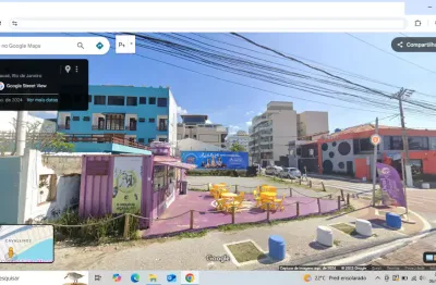 Terreno/lote para locação na orla dos cavaleiros em macaé/rj, esquina, total de 368m2, plano.