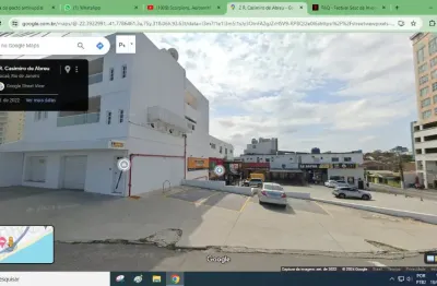 Loja para locação na praia campista, macaé/rj, lojão c/ 360m2, banheiros, 7 vagas na frente da loja.