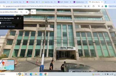 Sala comercial para venda ou locação no edifício petroffice na imbetiba, macaé/rj, sala com banheiro e 1vaga.