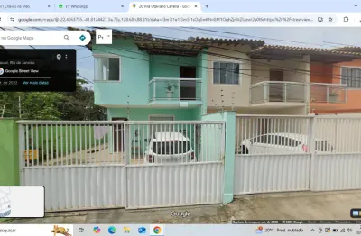 Casas para venda na granja dos cavaleiros em macaé/rj, 02 quartos sendo 2 suítes e 2 vagas.