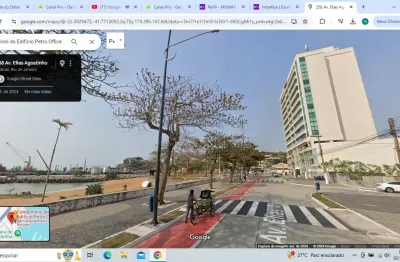 Sala comercial para venda ou locação no edifício petroffice na imbetiba, macaé/rj, sala com banheiro e 1vaga