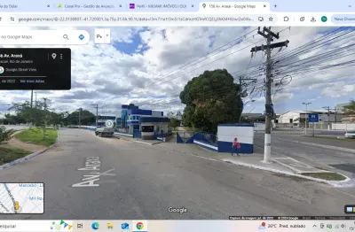 Galpão para locação no lagomar perto de cabiúnas, macaé/rj, área 7.800m2, galpão 900m2, guaritas.