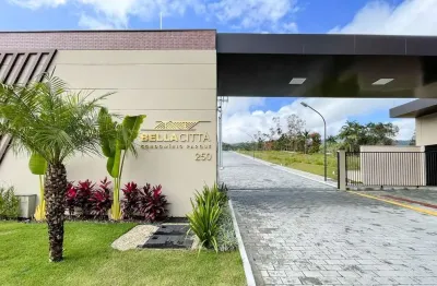 Terreno à venda em condomínio fechado, 290 m² por r$ 490.000 - velha - blumenau/sc