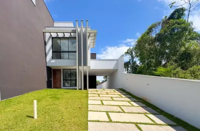 Casa com 3 suítes à venda, 204 m² por r$ 1.380.000 - ponta aguda - blumenau/sc