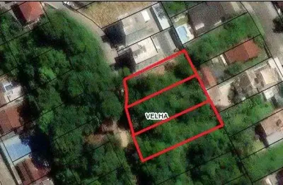 Terreno à venda, 2000 m² por r$ 1.020.000,00 - velha - blumenau/sc