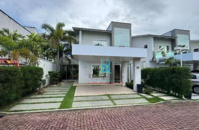 Casa com 4 dormitórios para alugar, 205 m² por r$ 8.700,00/mês - pires façanha - eusébio/ce