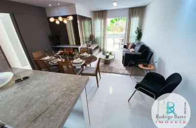 Apartamento à venda, 107 m² (sete opções de planta), a partir de r$ 620.086,00 - centro - eusébio/ce