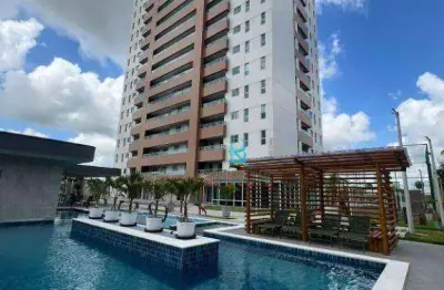 Apartamento com 3 dormitórios à venda, 77 m² por r$ 725.561,00 - centro - eusébio/ce