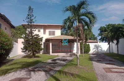Excelente casa em condomínio com 4 suítes, com 323 m² de área construída, por r$ 1.280.000 - coaçu - eusébio/ce