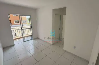 Apartamento com 2 dormitórios para alugar, 44 m² por r$ 1.562,41/mês - centro - eusébio/ce