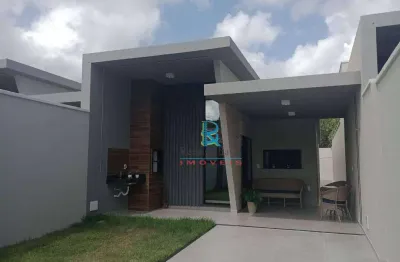 Casa com 3 dormitórios à venda (porteira fechada), 104 m² por r$ 710.000 - guaribas - eusébio/ce